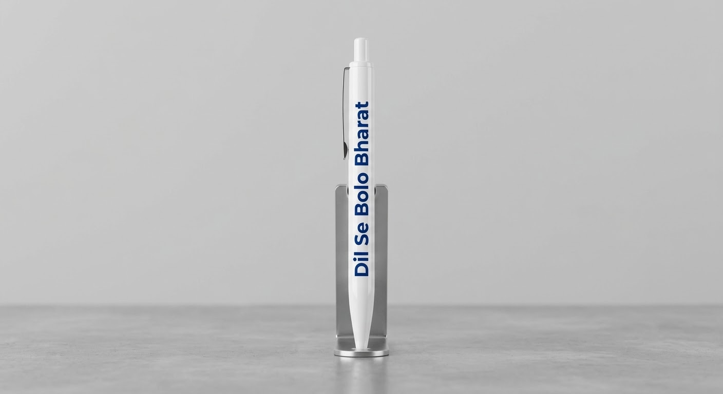 Dil Se Bolo Bharat Signature Pen